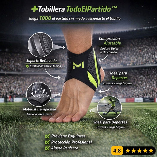 Evita Esguinces y Juega con total confianza